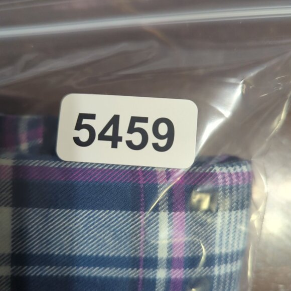 Simms Shirt Women's M Multicolor Plaid Flannel Long Sleeve Button Down Outdoors - Picture 10 of 10